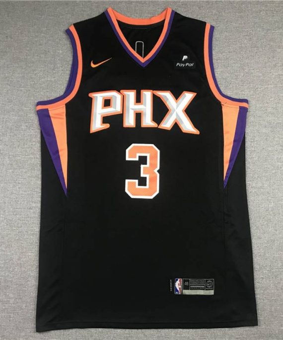 Camiseta Chris Paul #3 Phoenix Suns Negro