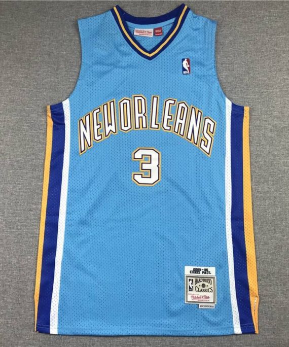 Camiseta Chris Paul #3 Charlotte Hornets Clásico Edition Azul