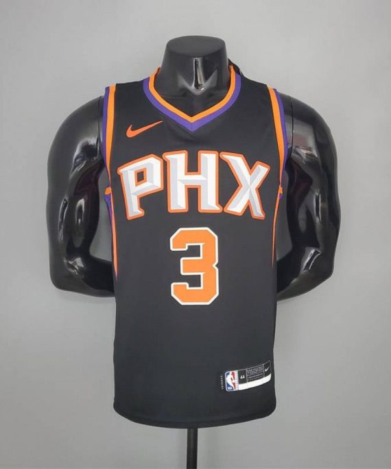 Camiseta Chris Paul #3 Phoenix Suns 2021 Negro