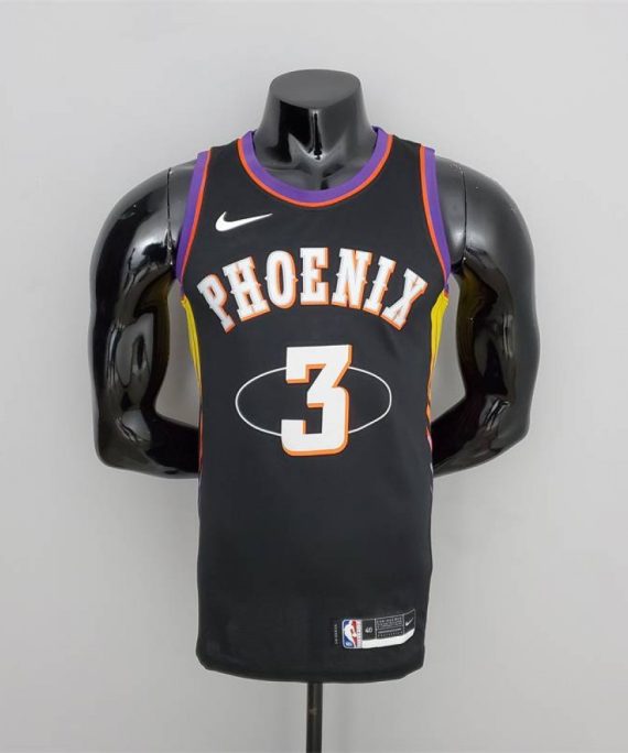 Camiseta Chris Paul #3 Phoenix Suns 2022 City Edition Negro