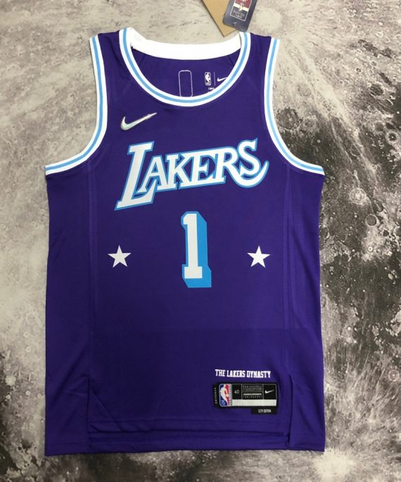 Camiseta D'Angelo Russell #1 Los Angeles Lakers 2022 City Edition