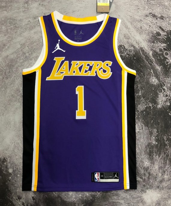 Camiseta D'Angelo Russell #1 Los Angeles Lakers Jordan Limited Edition