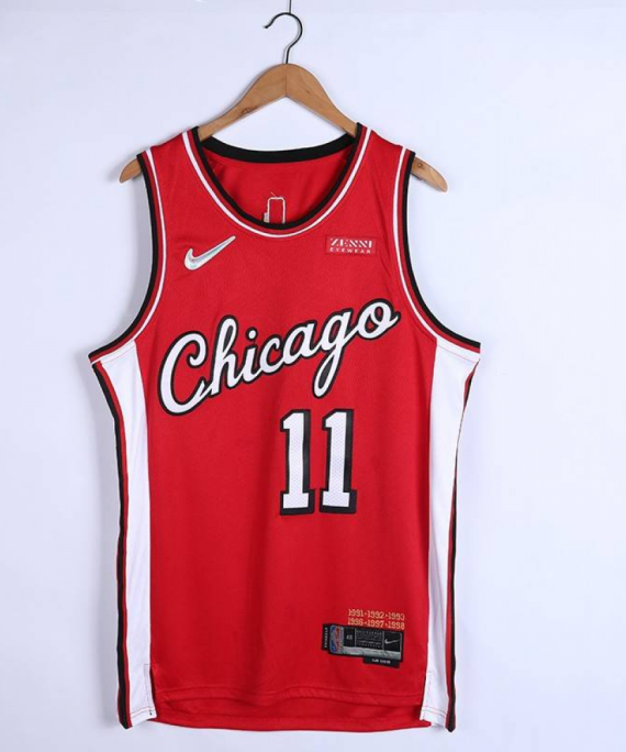 Camiseta DeMar DeRozan #11 Chicago Bulls 2022 City Edition Rojo