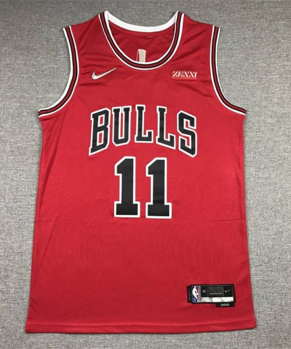 Camsieta DeMar DeRozan #11 Chicago Bulls Edición 75 Aniversario Rojo