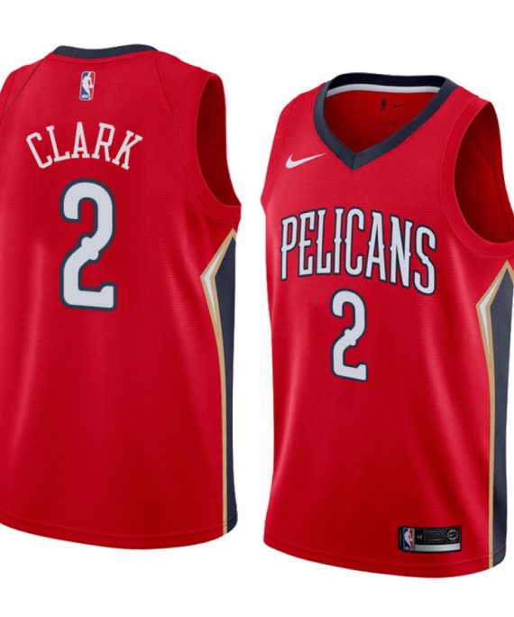Camiseta Ian Clark #2 New Orleans Pelicans Rojo