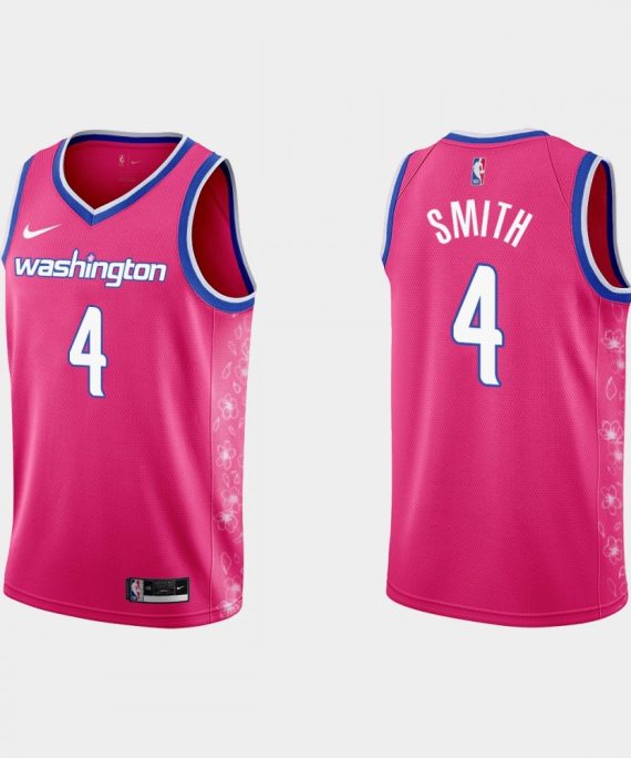 Camiseta Ish Smith #4 Washington Wizards 22/23 Rosa City Edition