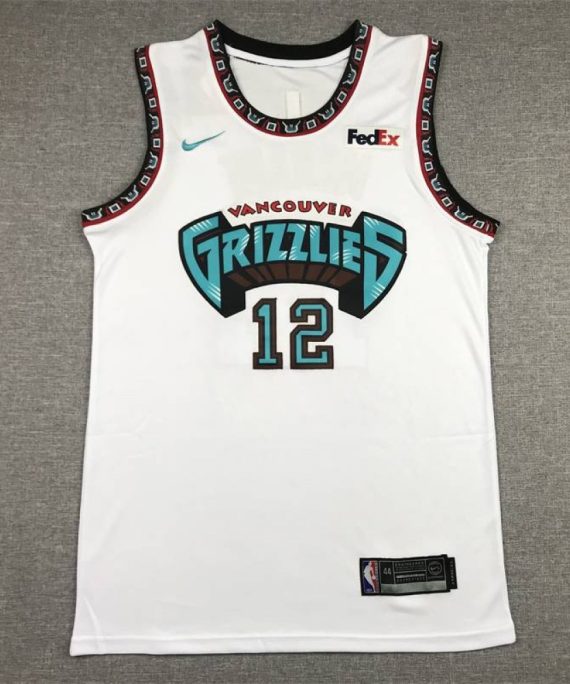 Camiseta Ja Morant #12 Memphis Grizzlies Blanco