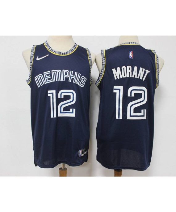 Camiseta Ja Morant #12 Miami Heat Edición 75 Aniversario City Edition Negro