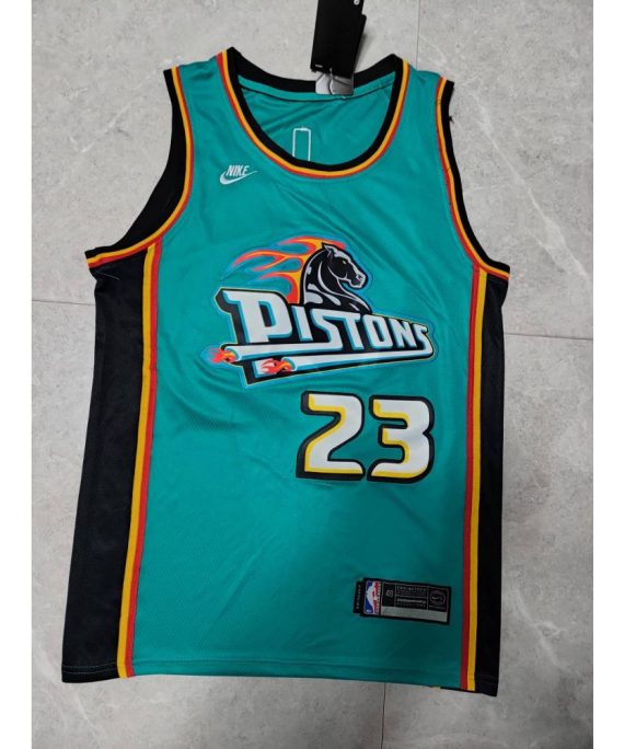 Camiseta Jaden Ivey #23 Detroit Pistons 22/23 Verde