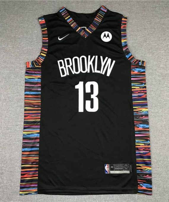 Camiseta James Harden #13 Brooklyn Nets City Negro