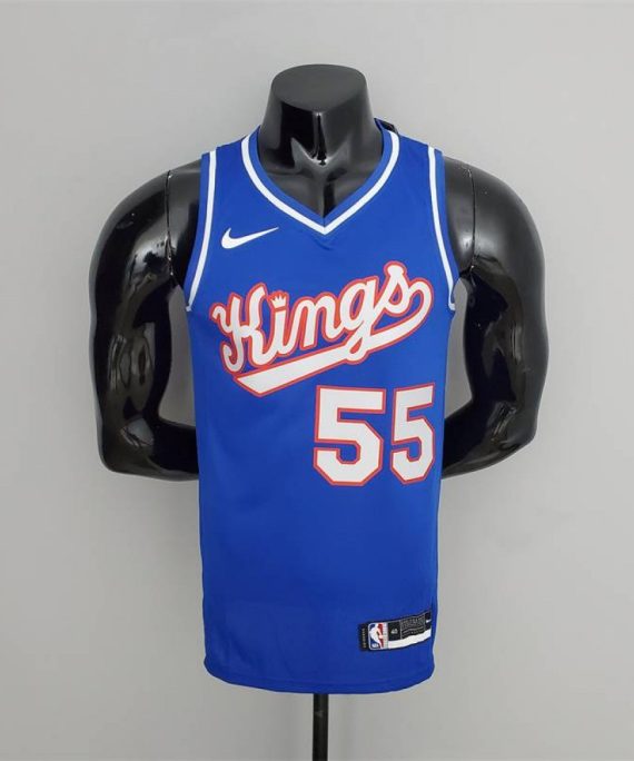 Camiseta Jason Williams #55 Sacramento Kings City Edition Azul