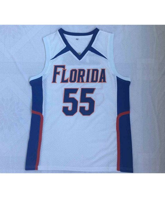 Camiseta Jason Williams #55 University of Florida Blanco