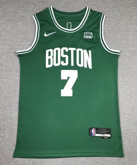 Camiseta Jaylen Brown #7 Boston Celtics Verde