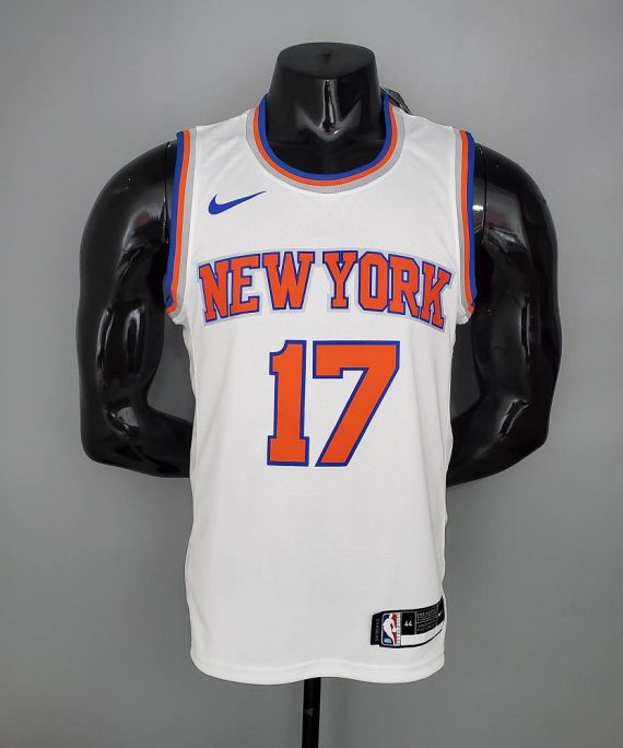Camiseta Jeremy Lin #17 New York Knicks 2021 Blanco