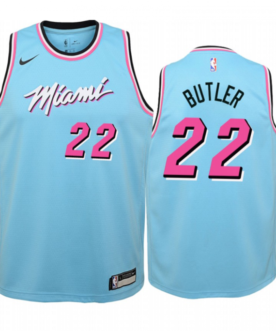 Camiseta Jimmy Butler #22 Miami Heat 2019/20 Azul City Edition