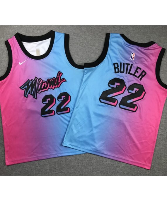 Camiseta Jimmy Butler #22 Miami Heat 2021 City Edition Niño