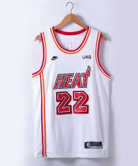 Camiseta Jimmy Butler #22 Miami Heat 2023 Blanco Icon Edition