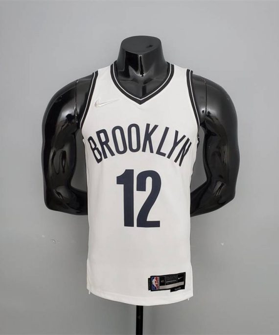 Camiseta Joe Harris #12 Brooklyn Nets Edición 75 Aniversario Blanco