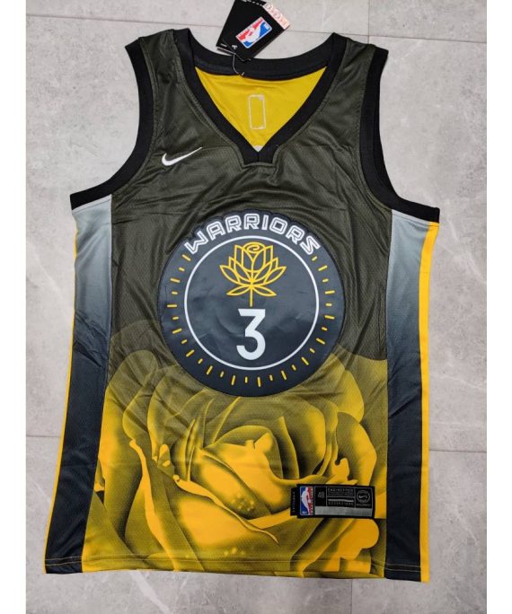 Camiseta Jordan Poole #3 Golden State Warriors 22/23 Negro