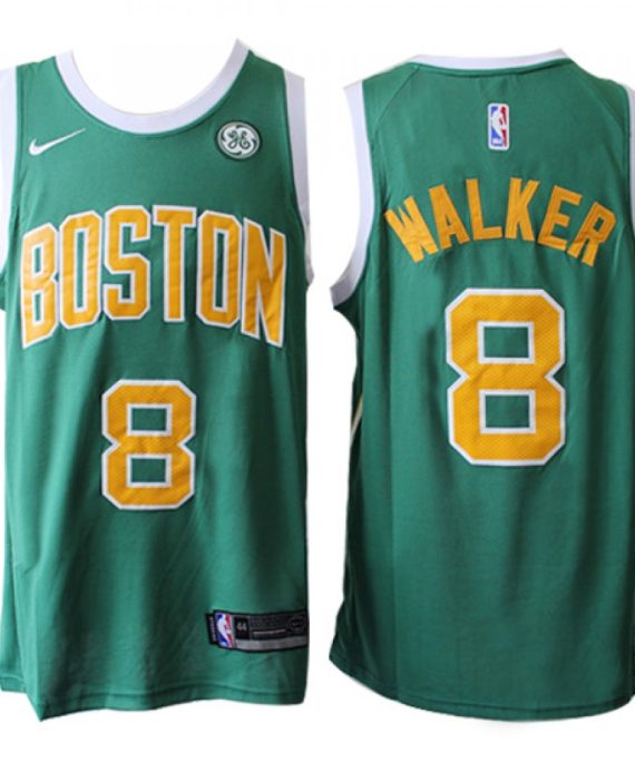 Camiseta Kemba Walker #8 Boston Celtics 17/18 Verde Earned Edition