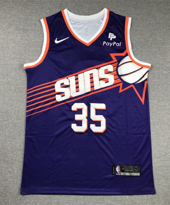 Camiseta Kevin Durant #35 Phoenix Suns 2024 Púrpura