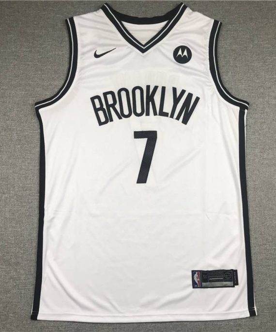 Camiseta Kevin Durant #7 Brooklyn Nets Blanco