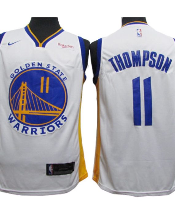Camiseta Klay Thompson #11 Golden State Warriors 2020 Blanco