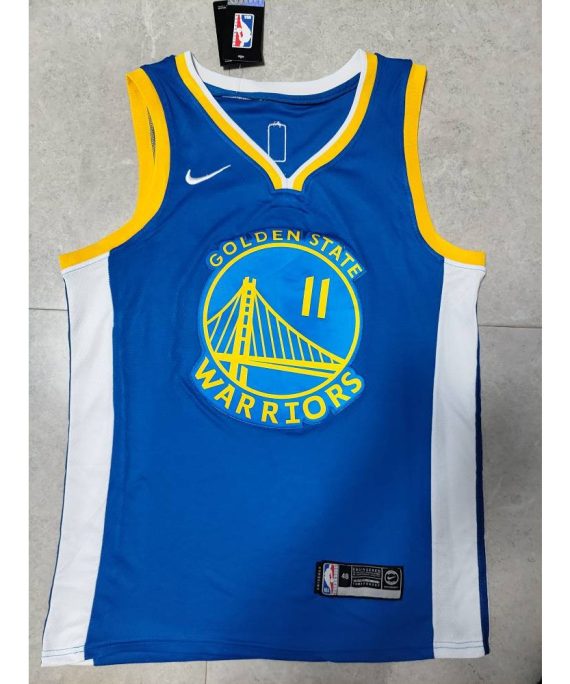 Camiseta Klay Thompson #11 Golden State Warriors Azul Fan Edition