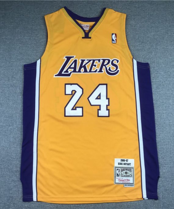Camiseta Kobe Bryant #24 Los Angeles Lakers 2006/07 Amarillo Classic