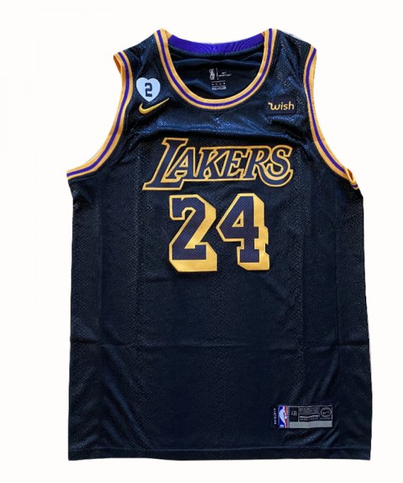 Camiseta Kobe Bryant #24 Los Angeles Lakers 2021 Negro City Edition