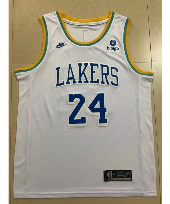 Camiseta Kobe Bryant #24 Los Angeles Lakers Blanco