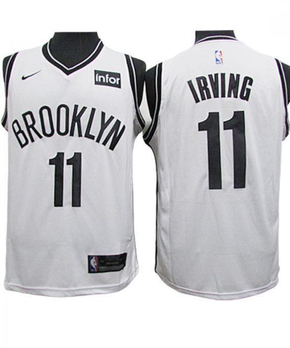 Camiseta Kyrie Irving #11 Brooklyn Nets 2019/20 Blanco Fan Edition