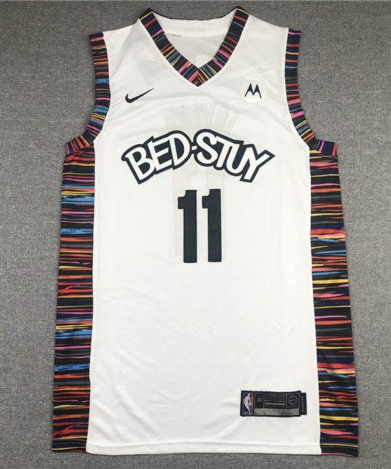 Camiseta Kyrie Irving #11 Brooklyn Nets 2020 City Edition Blanco