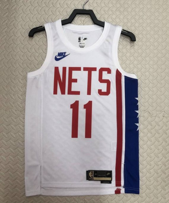 Camiseta Kyrie Irving #11 Brooklyn Nets 2023 Blanco Classic Edition