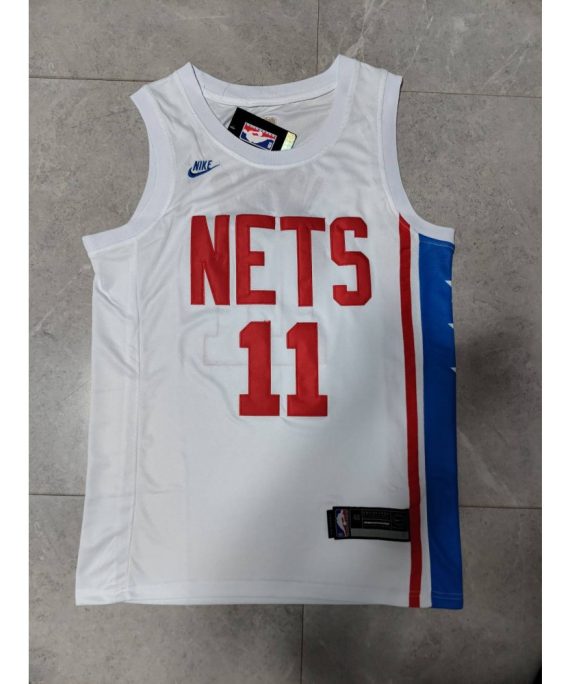 Camiseta Kyrie Irving #11 Brooklyn Nets 22/23 Blanco Fan Edition