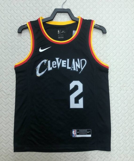 Camiseta Kyrie Irving #2 Cleveland Cavaliers 2021 Negro City Edition