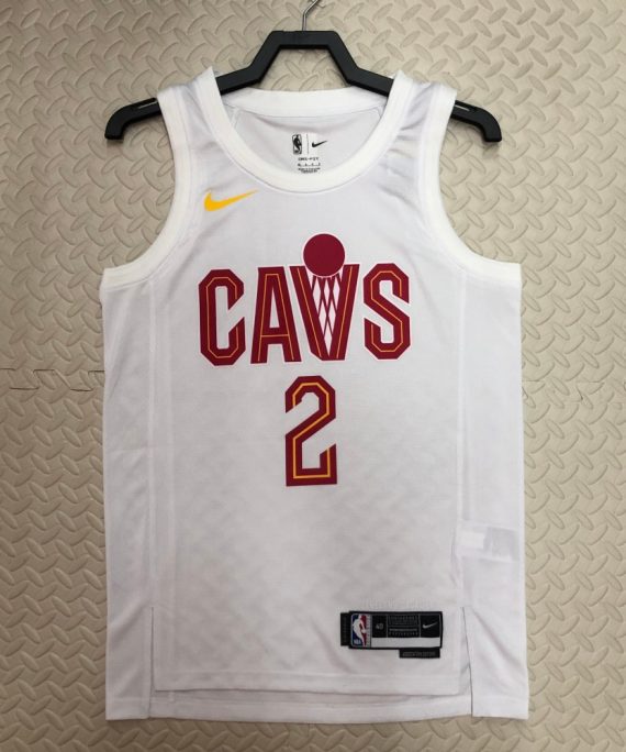 Camiseta Kyrie Irving #2 Cleveland Cavaliers 2023 Blanco