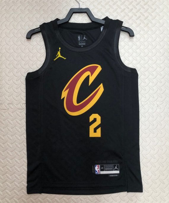 Camiseta Kyrie Irving #2 Cleveland Cavaliers 2023 Jordan Limited Edition Negro