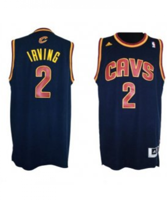 Camiseta Kyrie Irving #2 Cleveland Cavaliers Azul