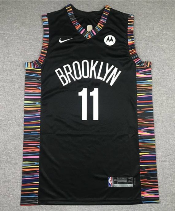Camiseta Kyrie Irving #11 Brooklyn Nets Negro