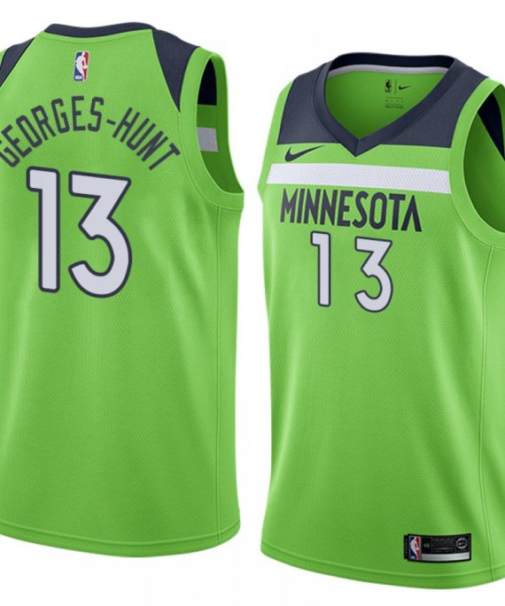 Camiseta Marcus Georges-Hunt #13 Minnesota Timberwolves Verde