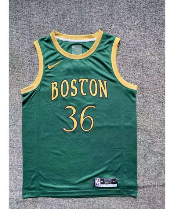 Camiseta Marcus Smart #36 Boston Celtics 2020 City Edition Verde
