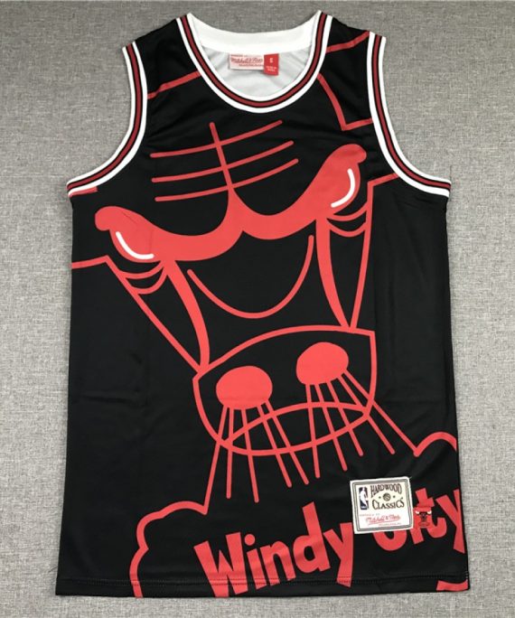 Camiseta Michael Jordan #23 Chicago Bulls 2020 Negro Mithell & Ness