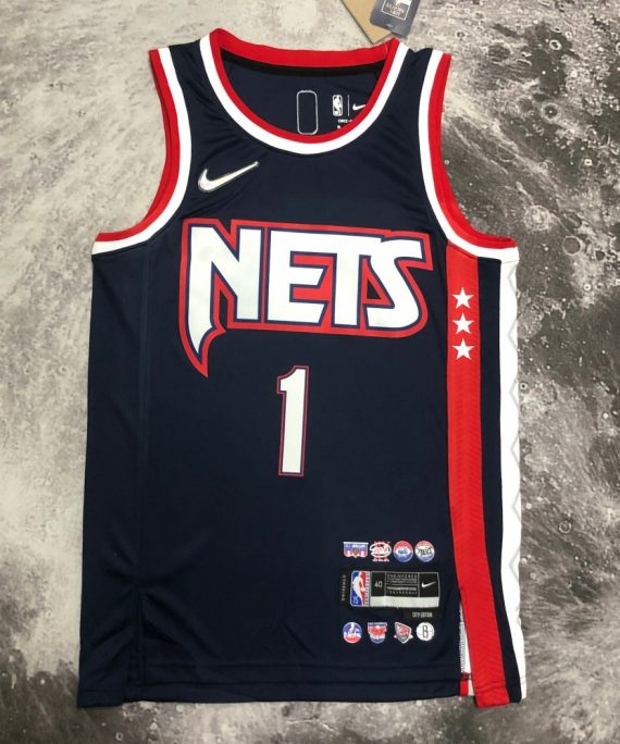 Camiseta Mikal Bridges #1 Brooklyn Nets 2022 City Edition