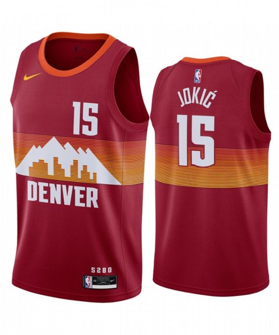 Camiseta Nikola Jokić #15 Denver Nuggets 2021 City Edition