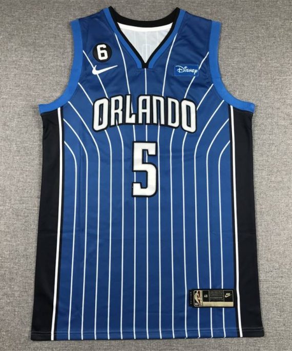 Camiseta Paolo Banchero #5 Orlando Magic Azul