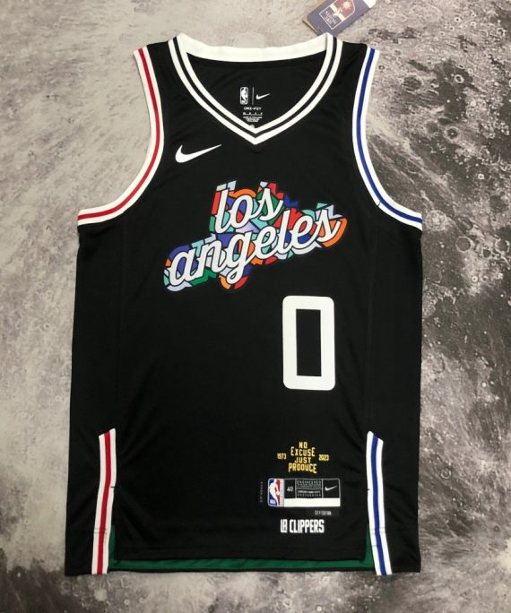 Camiseta Russell Westbrook #0 Los Angeles Clippers 2023 City Edition