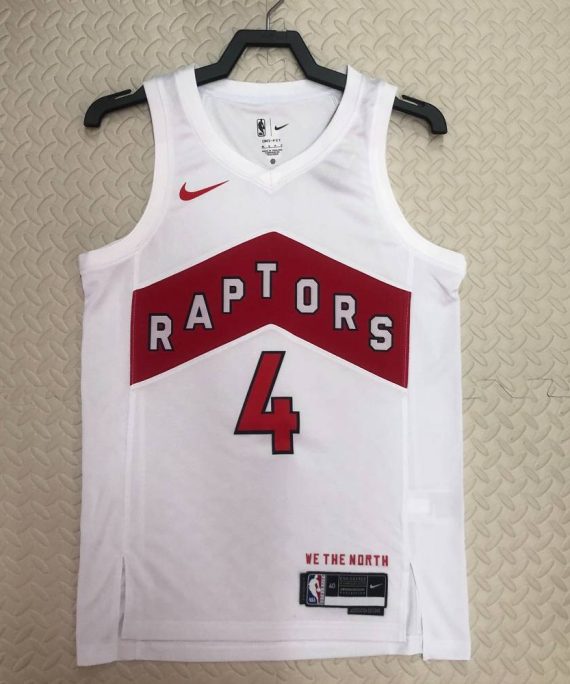 Camiseta Scottie Barnes #4 Toronto Raptors 2023 Blanco