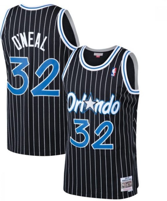 Camiseta Shaquille O'Neal #32 Orlando Magic 03/04 Negro Classic