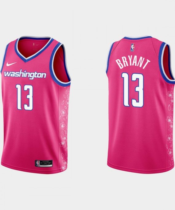 Camiseta Thomas Bryant #13 Washington Wizards 22/23 Rosa City Edition